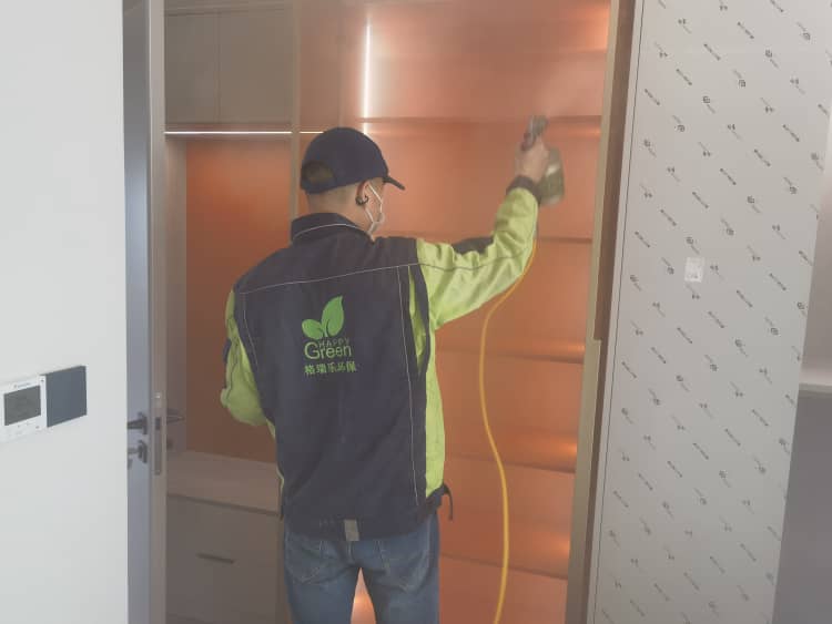 蔡甸除甲醛：格瑞樂蠻扎實！