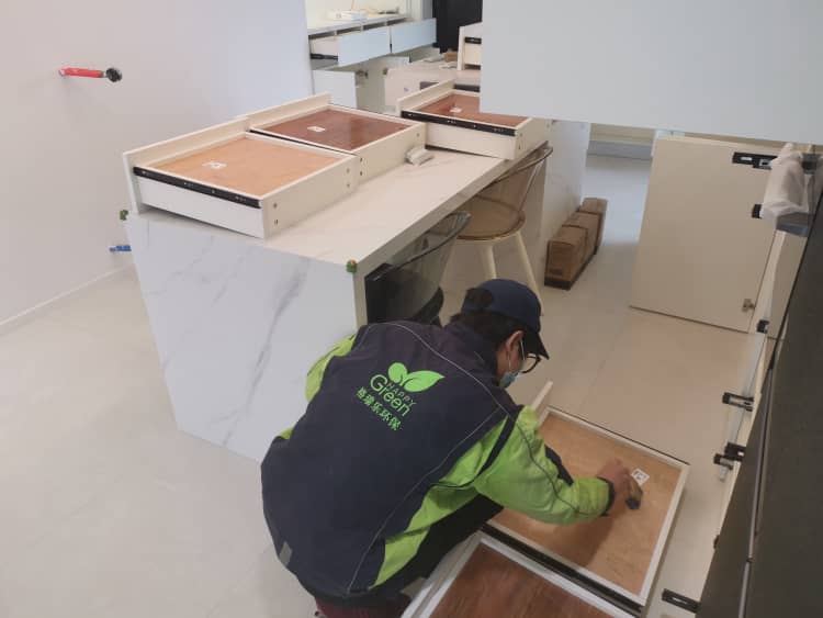 蔡甸除甲醛：格瑞樂蠻扎實！